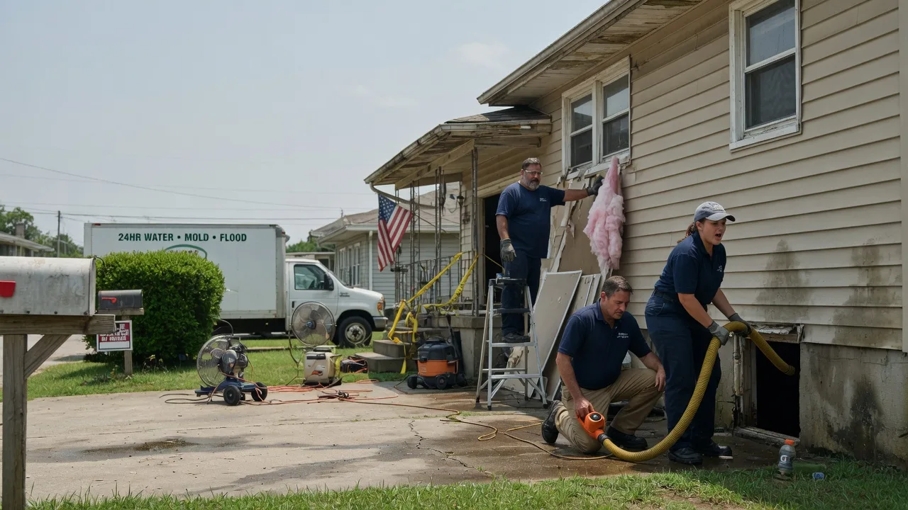 Water Damage Repair in Mansfield, TN near me